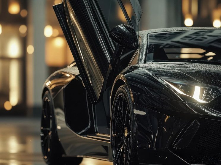 Traslado de invitados con coche de lujo en Monforte de Lemos y resto de Lugo